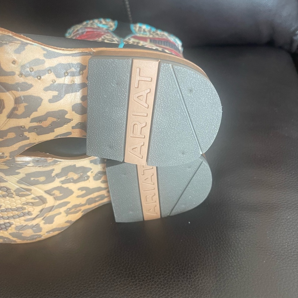 NEW Ariat Frontier Rodeo Quincy Western Boot RARE - Picture 9 of 14